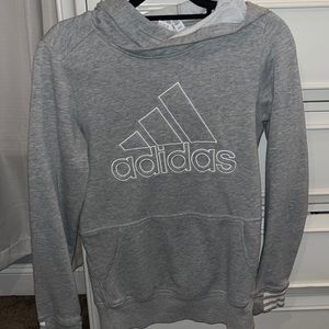 Grey Adidas hoodie